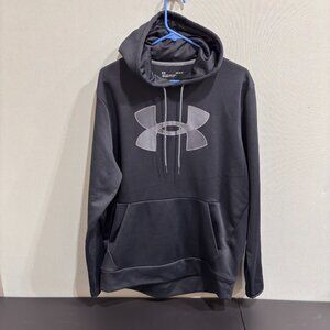 Under Armour Mens Black Hoodie Loose Fit LG